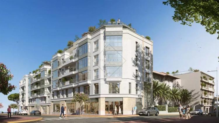 Juan-les-Pins – studio neuf en résidence première ligne face à la mer