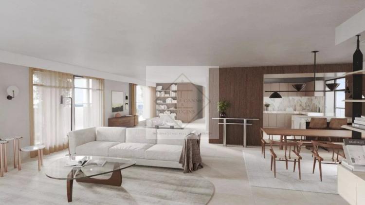 Juan-les-Pins – appartement P4 neuf en première ligne face à la mer